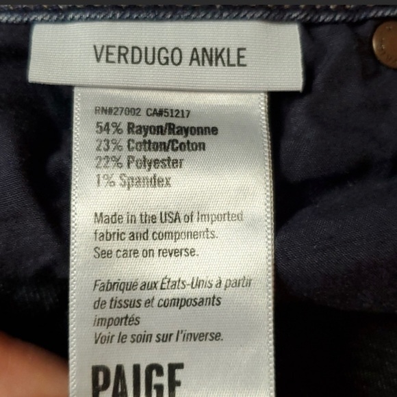 Paige Verdugo Ankle Jeans - Picture 8 of 8